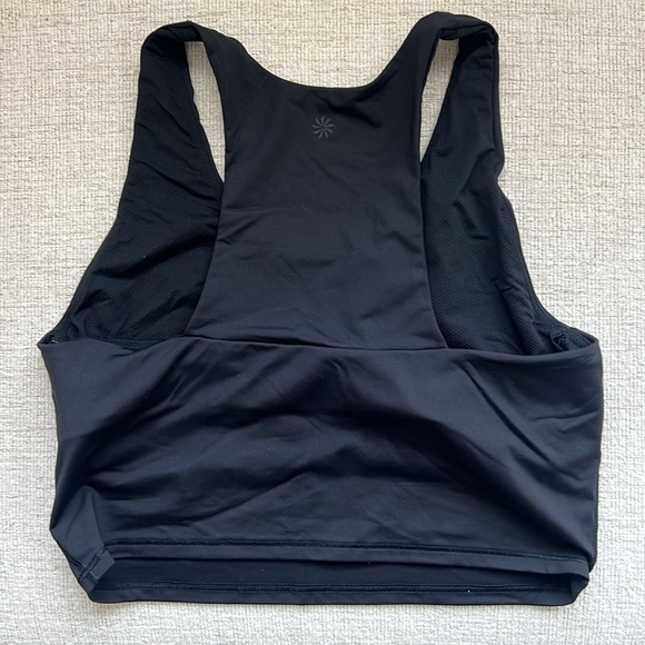 Black athleta workout top - Picture 2 of 2